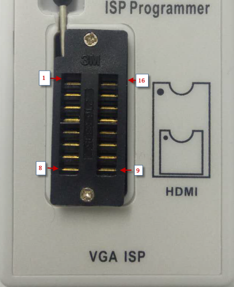 4.9 Laptop EC Chip KB90XX Series Reading by Flying Line