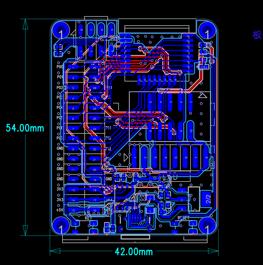 4. 电路原理图 & PCB图——MiNi板