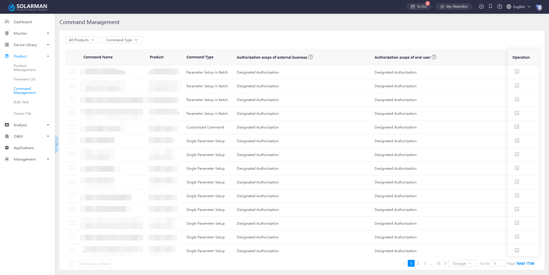 5.3 Command Management