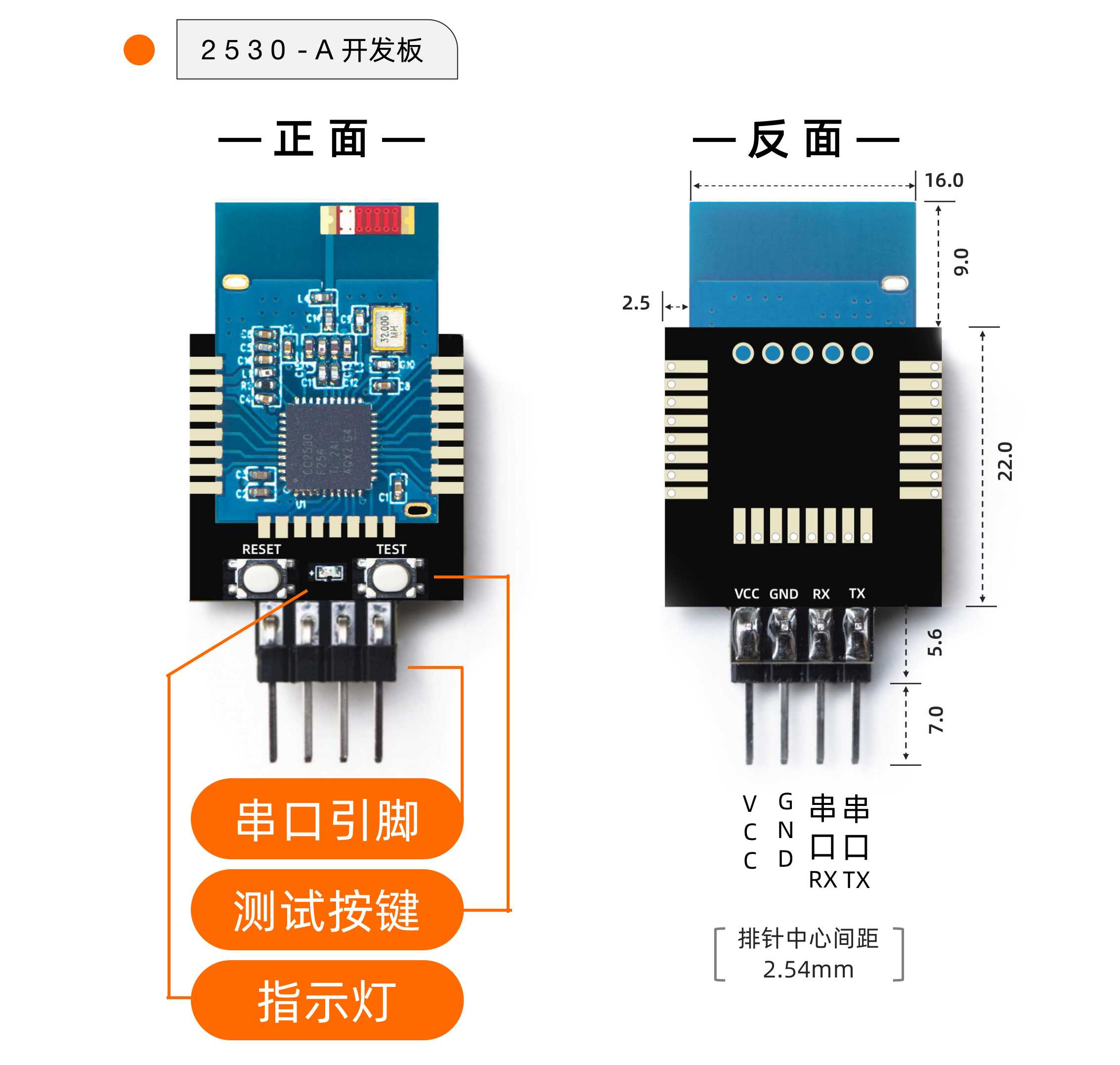CC2530 ZigBee 3.0 通信模组