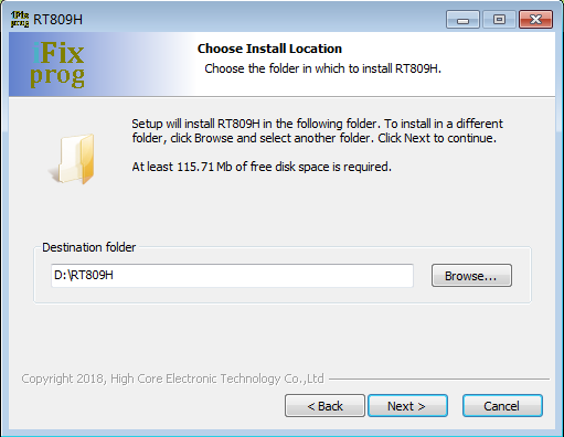 2.2 Installing the Main Software